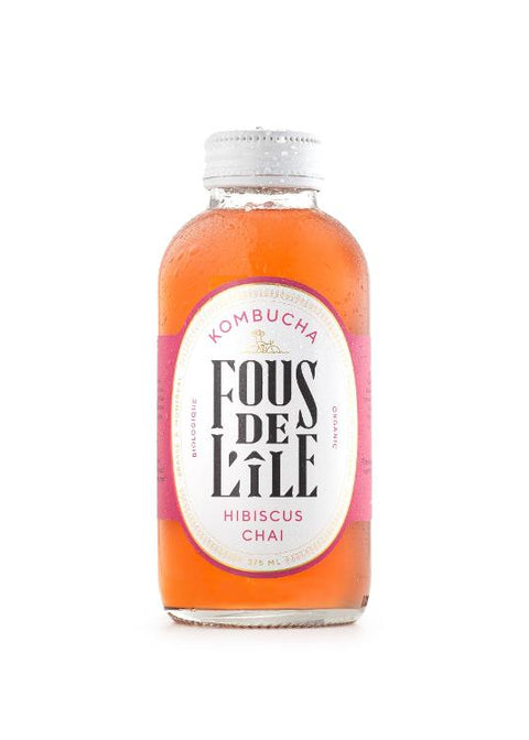 Kombucha Hibiscus Chai Bio - 330mL